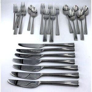 Reed and Barton Stainless Flatware 23 Pieces 18/10 Stainless